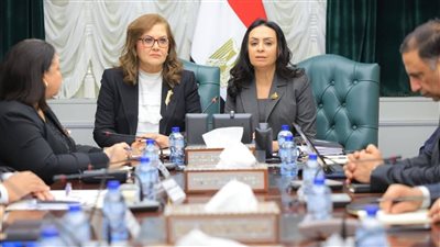 وزيرة التضامن الاجتماعي تستعرض أعمال المنظومة المالية الاستراتيجية للتمكين الاقتصادي بحضور المستشار الاقتصادي لرئيس الجمهورية