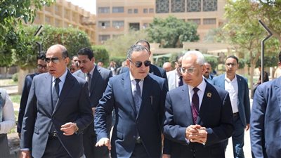 وزير التعليم العالي ومحافظ المنيا يتفقدان أعمال جامعة المنيا التكنولوجية ويؤكدان دعم الدولة للتعليم الفني والتكنولوجي