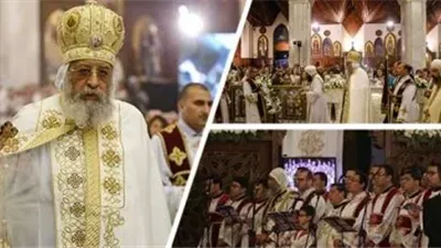 الكاتدرائية المرقسية تحتفل بعيد القيامة المجيد بحضور رسمي وشعبي واسع