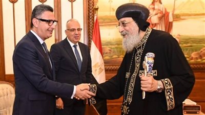 وزير التموين يهنئ البابا تواضروس بعيد القيامة ويؤكد: الأعياد تعزز التلاحم الوطني واستقرار الأسواق