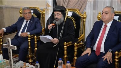 محافظ الدقهلية ومدير الأمن يهنئان الأنبا أكسيوس بعيد القيامة المجيد ويؤكدان عمق الوحدة الوطنية
