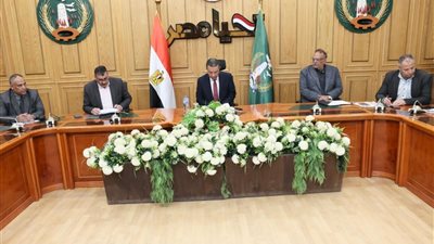 محافظ المنوفية يوجه بتيسير عمليات توريد القمح وتقديم تسهيلات للمزارعين