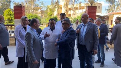 محافظ الدقهلية في جولة مفاجئة بمستشفى بلقاس لمتابعة الخدمة الطبية