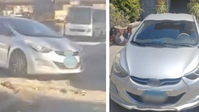 سائقان يختصران الطريق ويعرضان حياتهما وحياة المارة للخطر بالبحيرة