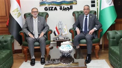 محافظ الجيزة يبحث مع رئيس سلامة الغذاء تطوير منظومة الرقابة وتعزيز حماية صحة المواطنين