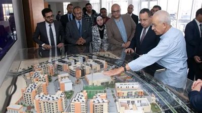 وزير التعليم العالي يتفقد الحرم الجديد لجامعة سنجور بمدينة برج العرب 