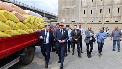 محافظ الجيزة يتفقد صومعة إمبابة ويؤكد انتظام توريد القمح واستلام 50 ألف طن