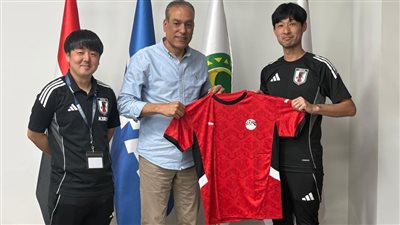 بعثة منتخب اليابان للناشئين في ضيافة الاتحاد المصري لكرة القدم استعدادًا لمواجهة ودية بالقاهرة