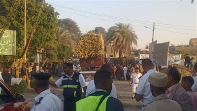 إعادة فتح الطريق بعد كارثة التريلا.. إصابات خطرة وخسائر جسيمة بقنا