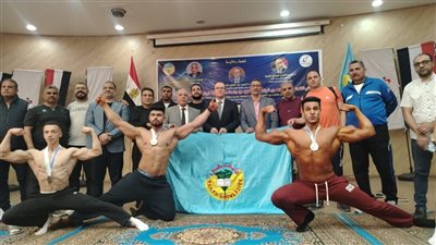 جامعة طنطا تتربع على عرش كمال الأجسام في بطولة الجامعات المصرية 
