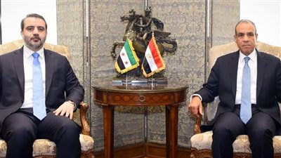 مصر وسوريا تتفقان على تعزيز التعاون الثنائي ومواجهة التحديات الإقليمية