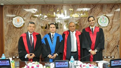 جامعة المنصورة تمنح الإعلامي مصطفى المنشاوي درجة الماجستير بامتياز مع - التوصية بالطبع و التداول - في دراسة حول تأثير الإعلام على الإرهاب