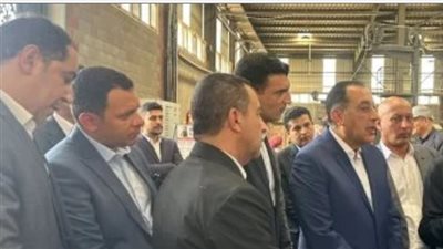 مدبولي يتفقد توسعات مصنع كابلات الجهد العالي والمنخفض لدعم المشروعات القومية