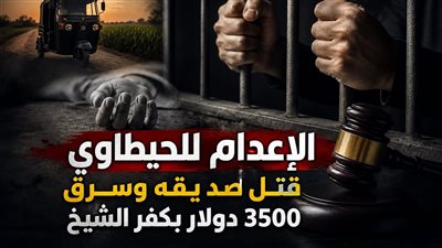 قاتل صديقه من أجل المال..حيثيات إعدام الحيطاوي..استدرج صديقه وقتله طمعًا في الدولارات