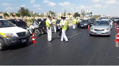 خلال 24 ساعة.. 102 ألف مخالفة مرورية و48 سائقًا تحت تأثير المخدرات