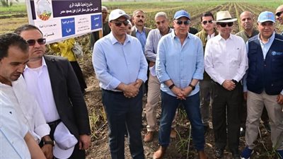 هاني سويلم يتفقد مشروعات الري بقنا والأقصر لدعم المزارعين