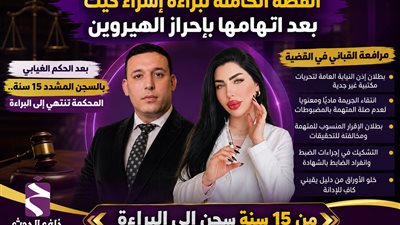 من 15 سنة سجن إلى البراءة.. نهاية مفاجئة في قضية إسراء كيك بعد مرافعة القباني 