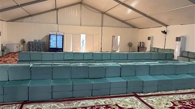 بعثة حج القرعة تُنهي تجهيز مخيمات عرفات ومنى.. خدمات جديدة وتكييفات مطورة لمواجهة حرارة الموسم