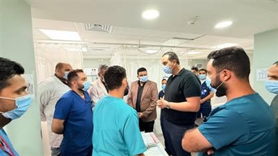 رئيس الرعاية الصحية يتفقد مستشفى شرم الشيخ