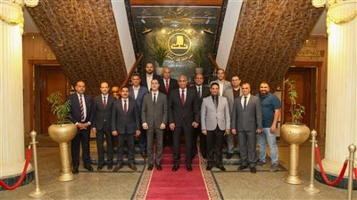  محافظ كفرالشيخ يستقبل القيادات الأمنية والتنفيذية لتبادل التهنئة بعيد الأضحى المبارك
