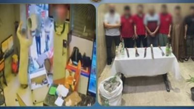 خلاف على ركن سيارة يشعل مشاجرة بالأسلحة البيضاء داخل مطعم بحلوان