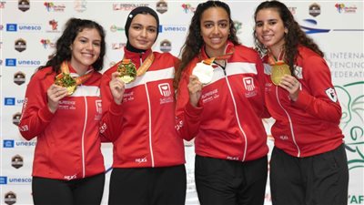 جامعة القاهرة تحتفي بذهبية العنود حجازي