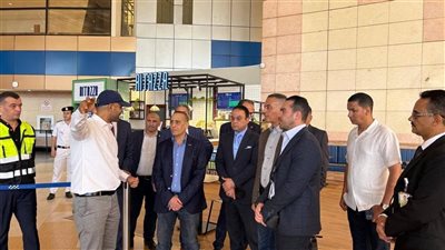 اللجنة العليا للتفتيش الأمني والبيئي تتفقد مطار شرم الشيخ الدولي