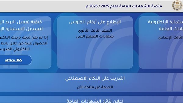 تعليمات مشددة لطلاب الثانوية العامة 2026