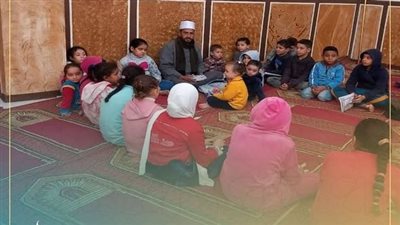 الكتاتيب تعود من جديد.. أوقاف الشرقية تواصل النشاط الصيفي للطفل