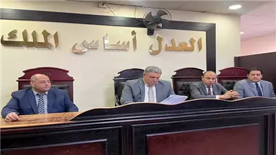 المحكمة برئاسة المستشار حسام الصياد