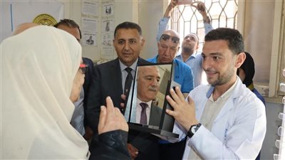 محافظ القليوبية يتفقد قافلة طبية مجانية بكفر شكر