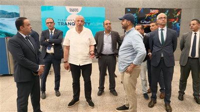 النشار يتابع مشروعات التطوير بمطاري شرم الشيخ والغردقة