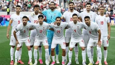 التشكيل الرسمي لمواجهة مصر وإيران