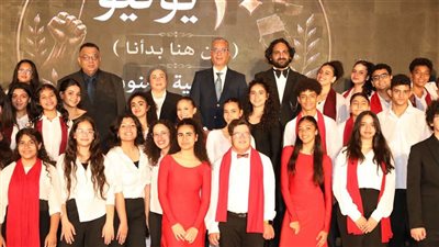 محافظ الجيزة يشهد احتفالية أكاديمية الفنون بذكرى ثورة 30 يونيو
