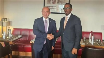 وزير الاستثمار والتجارة الخارجية يبحث مع نظيره الجيبوتي سبل تعميق التعاون التجاري والاستثماري