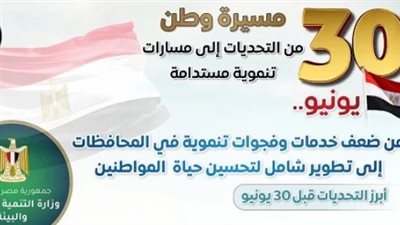  كيف غيرت ثورة 30 يونيو وجه الإدارة المحلية في مصر؟