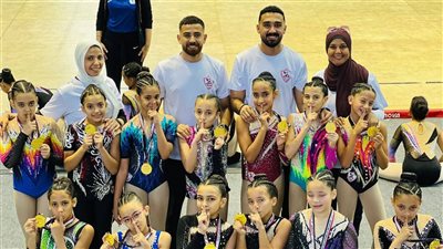 فتيات الزمالك يتألقن في بطولة الجمهورية.. 11 ذهبية وفضيتان بجمباز الأيروبك تحت 11 سنة