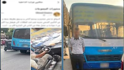 فيديو متداول يقود إلى القبض على سائق قاد برعونة وتعدى على الركاب
