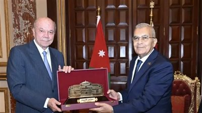 رئيس مجلس الشيوخ يبحث مع رئيس مجلس الأعيان الأردني تعزيز التعاون البرلماني