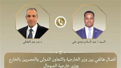 وزير الخارجية يبحث مع نظيره الصومالي العلاقات الثنائية وتطورات الأوضاع في القرن الأفريقي