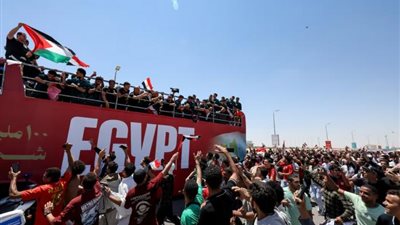احتفالية تاريخية لمنتخب مصر بعد إنجاز كأس العالم 2026
