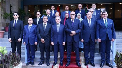وزير العدل يهنئ رئيس المجلس الأعلى لهيئة قضايا الدولة بمناسبة توليه منصبه الجديد