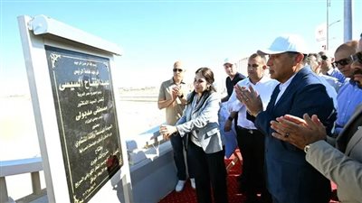 رئيس الوزراء يفتتح كوبري C19 بالعلمين الجديدة