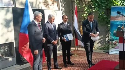وزير السياحة يشارك في احتفال السفارة المصرية في براغ بمناسبة العيد الوطني