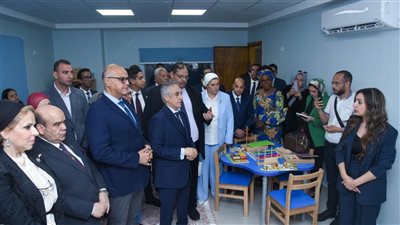 وزير العدل يفتتح  المحكمة  النموذجية الصديقة للطفل بمحكمة شرق الإسكندرية