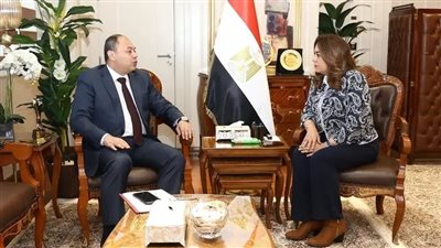وزيرة التنمية المحلية والبيئة تتابع مع رئيس هيئة تنمية الصعيد المشروعات التنموية الجارية