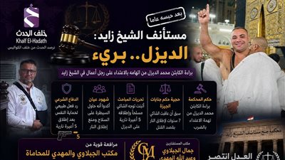 براءة الكابتن محمد الديزل من اتهامه بالاعتداء على رجل أعمال محمد عيد الشيخ زايد