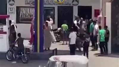 مشاجرة داخل محطة وقود بالدقهلية بسبب خلاف على الملكية