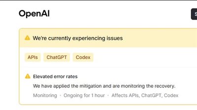 انهيار خدمات ChatGPT حول العالم