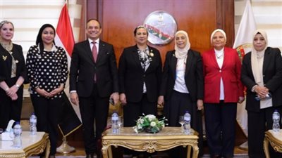 رئيسة النيابة الإدارية تستقبل رئيسة المجلس القومي للمرأة 